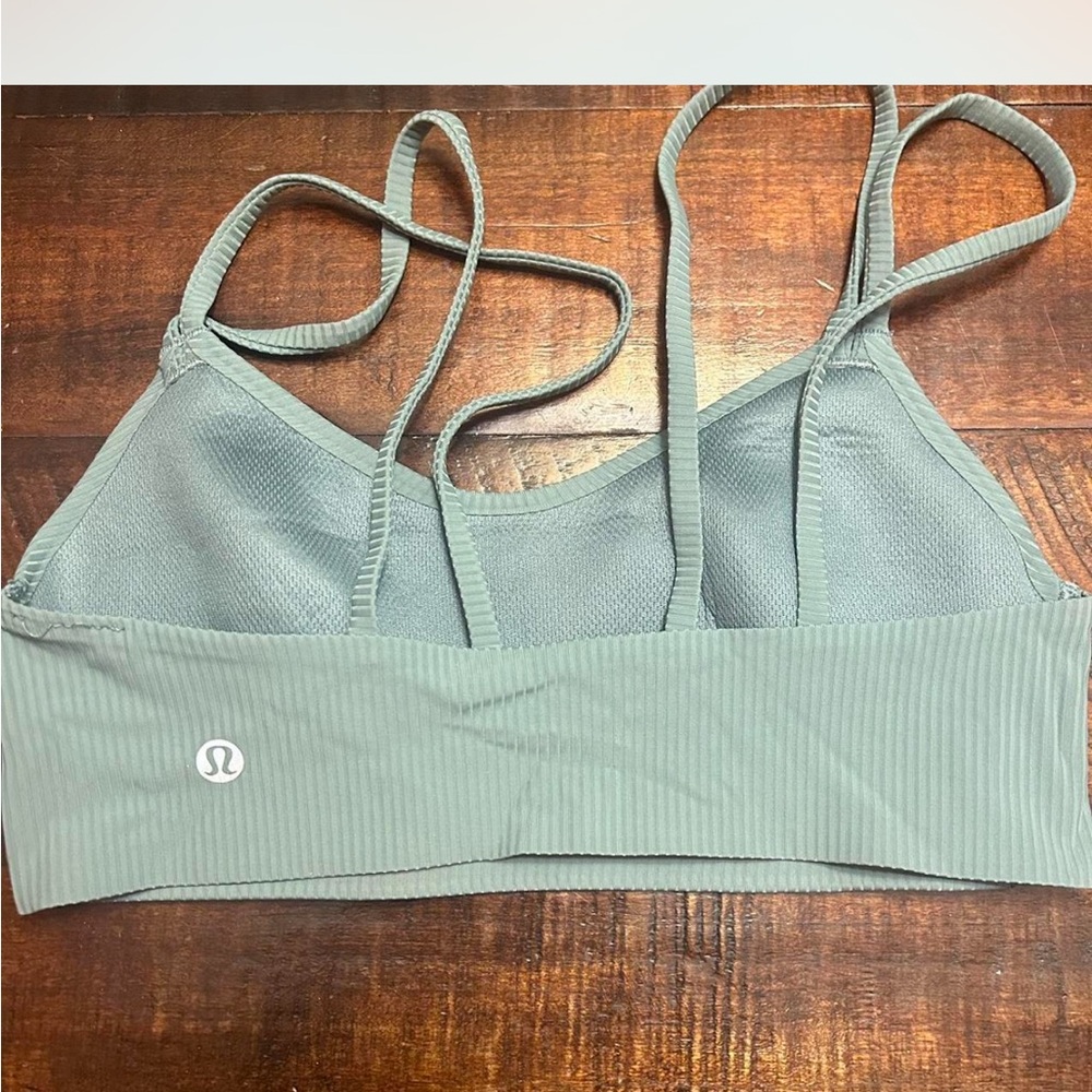 Lululemon Gray Sports Bra